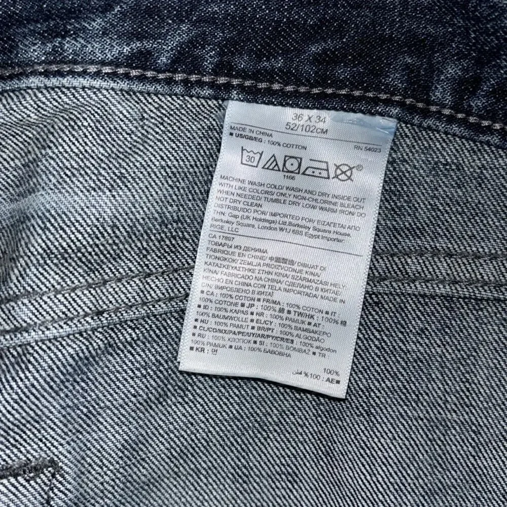 Banana Republic slim men’s distressed denim jeans size 36x34